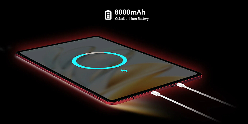 8000 mAh Battery