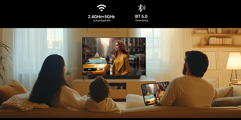 Wi‑Fi and Bluetooth