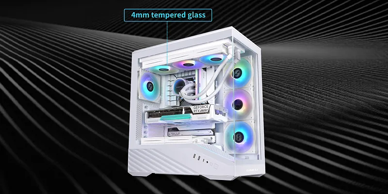 תצורת קירור במארז Vector V100R