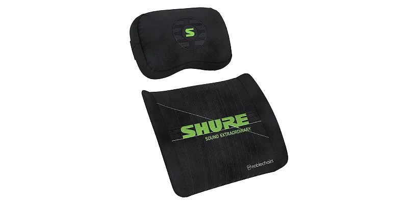 Neck pillow and lumbar pillow with elastic strap