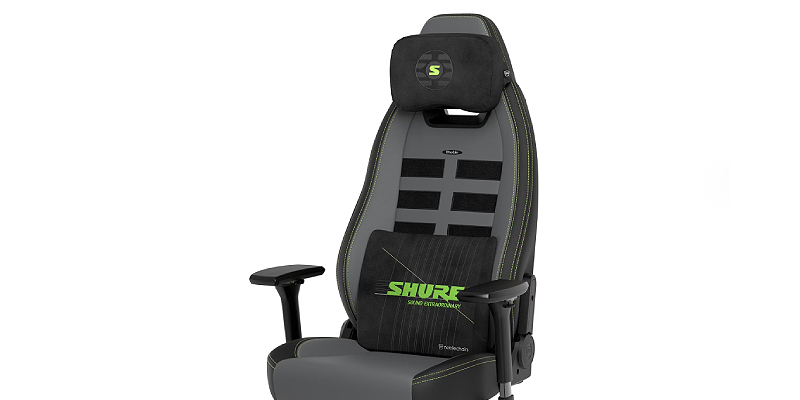 Noblechairs Shure Edition — культовый дизайн и повышенный комфорт