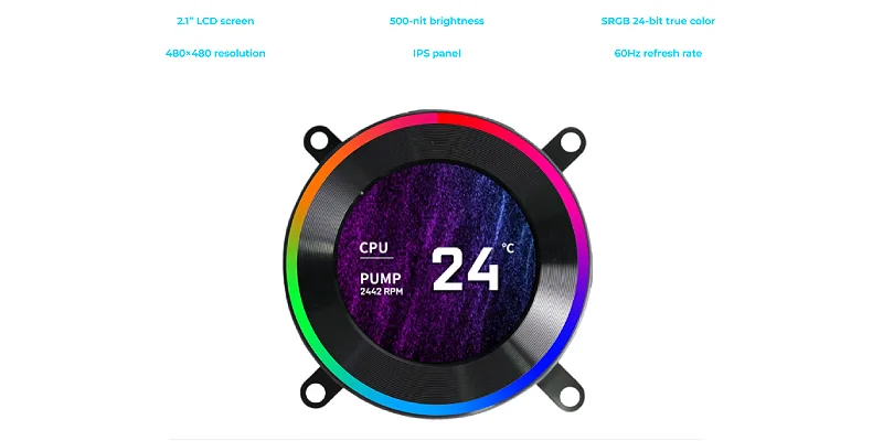 Lian-Li HydroShift II LCD-C 360TL – ЖК-экран