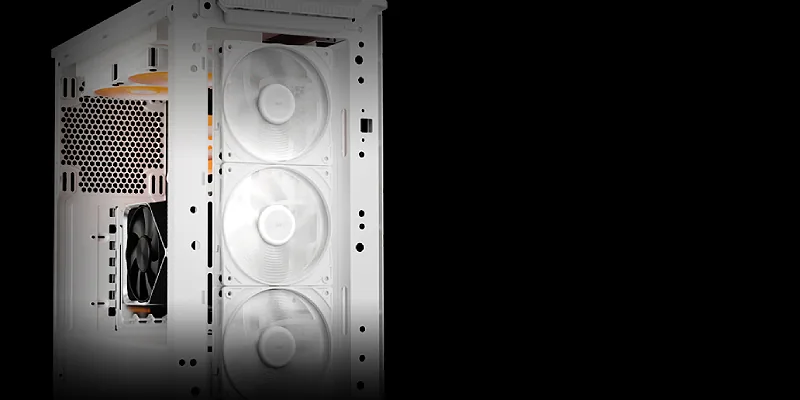 be quiet! PURE BASE 501 Airflow Window White - תצוגת מדיה