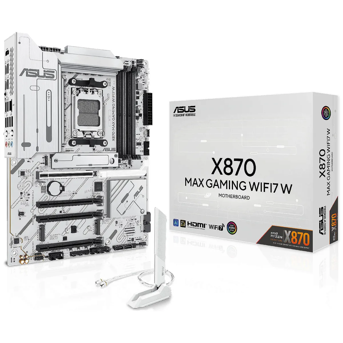 Asus X870 MAX GAMING WIFI7 W - дополнительный вид
