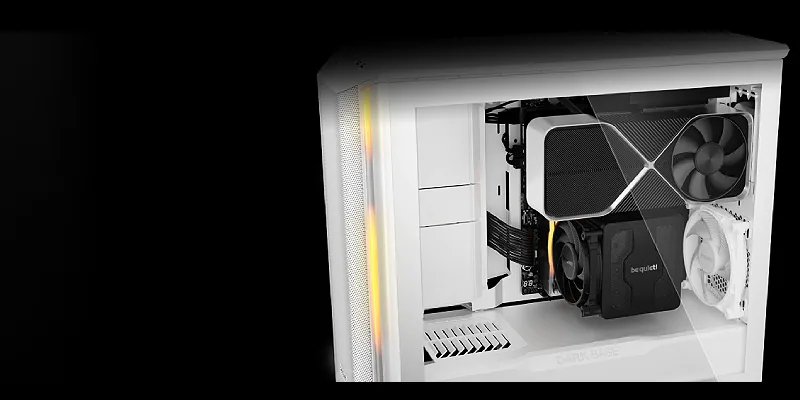 be quiet! Dark Base 701 White - גמישות התקנה ונוחות בנייה