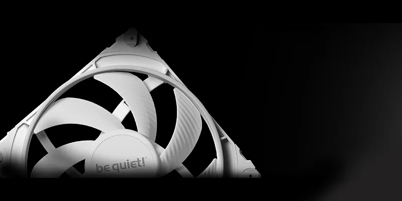 be quiet! Dark Base 701 White - מאווררי Silent Wings 4