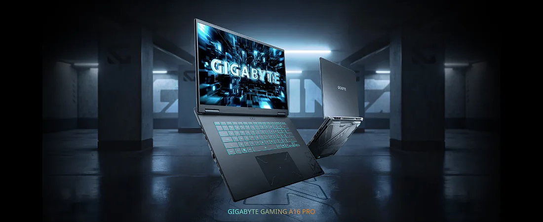 GIGABYTE GAMING A16 PRO מבט כללי