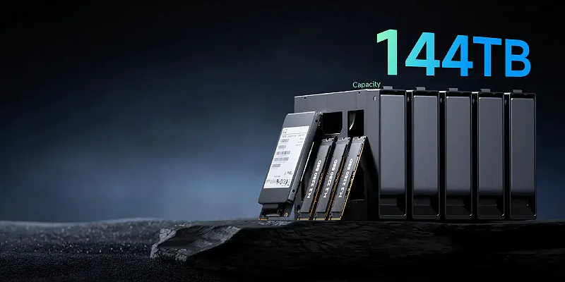 פריסות אחסון עד 144TB