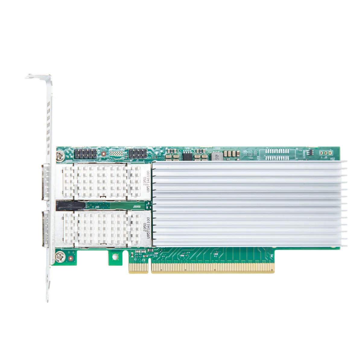 10Gtek E810-100G-2Q-X16 конфигурация полного и низкопрофильного профиля