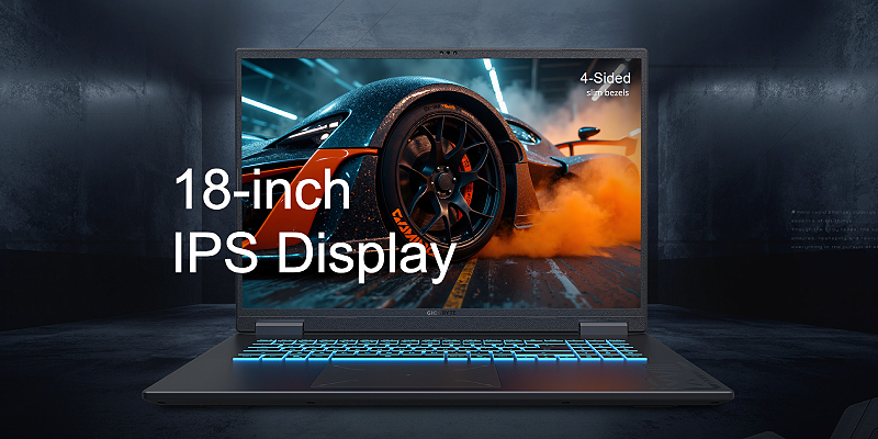 18-inch IPS Display
