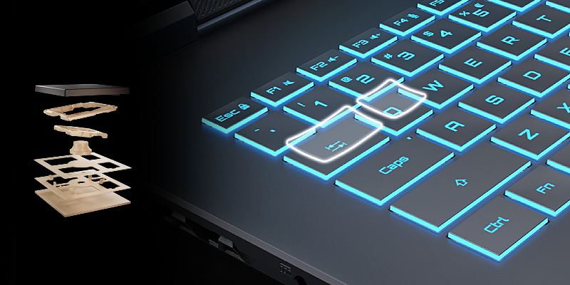 Golden Curve Keyboard