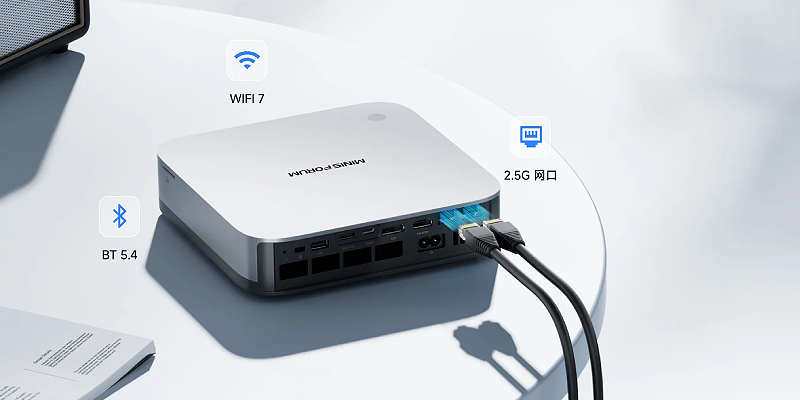 Built-in fingerprint reader for instant login