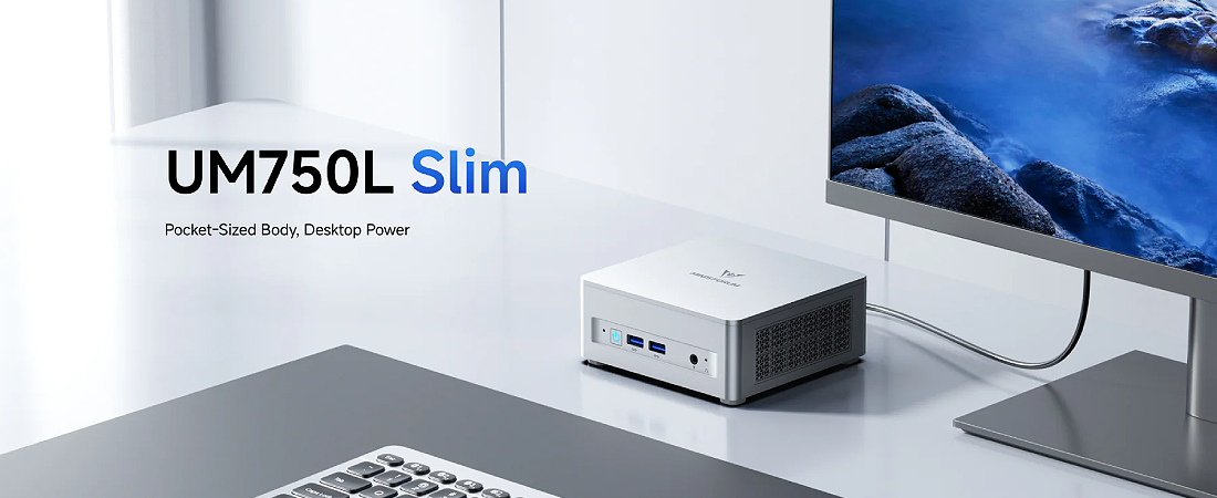 MinisForum UM750L – a slim and powerful mini PC