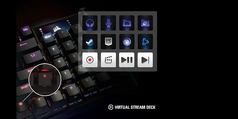 Stream Deck וירטואלי