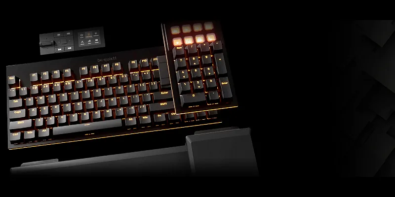 be quiet! Dark Mount - modular Numpad and media hub