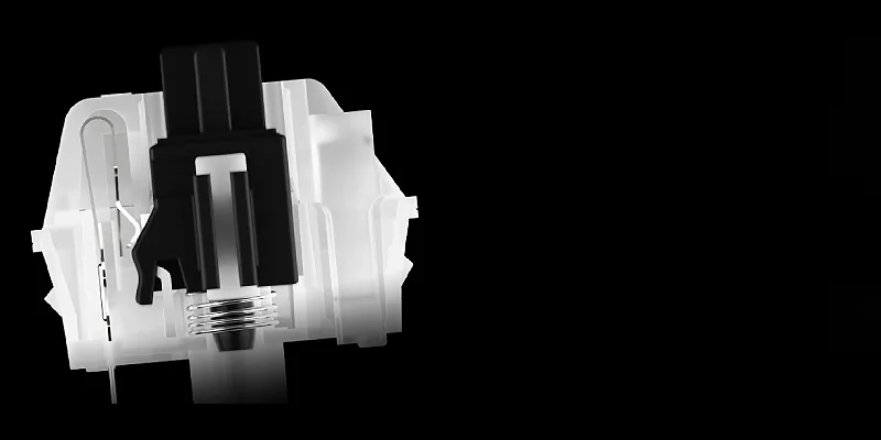 Quiet tactile switches – hot‑swap and 5‑pin MX compatibility