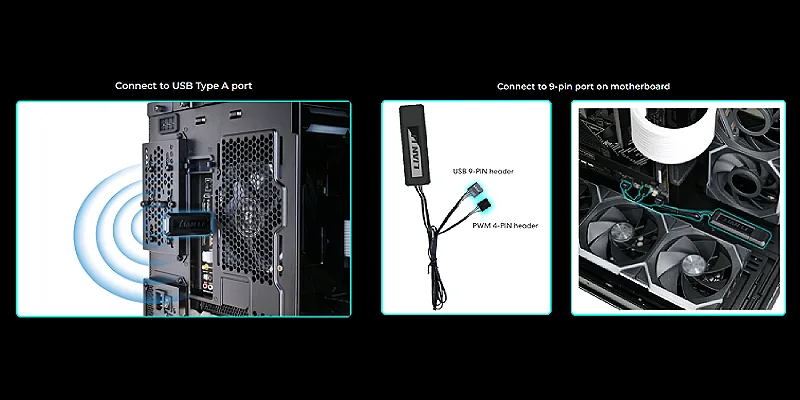 Installation and motherboard connection options