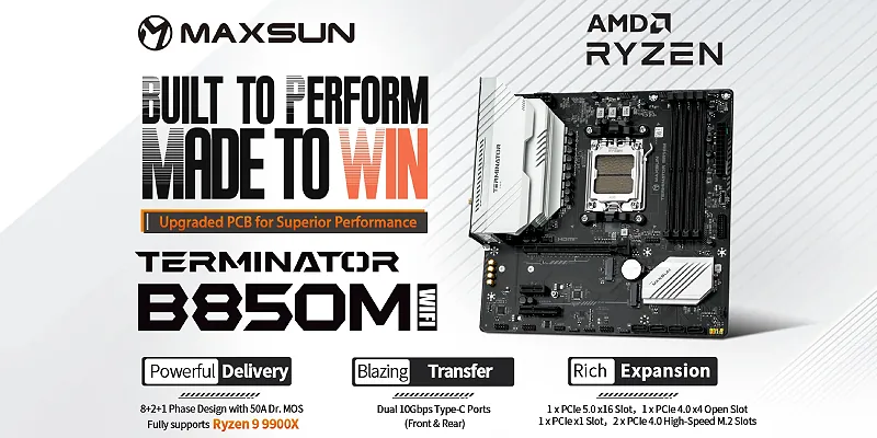MAXSUN Terminator B850M WIFI