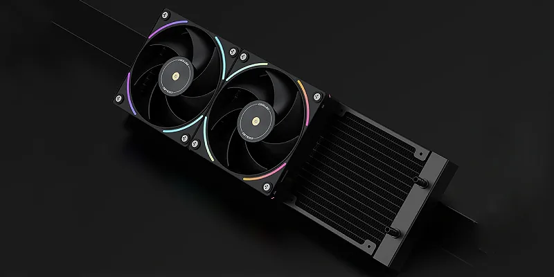 Pre-installed fans