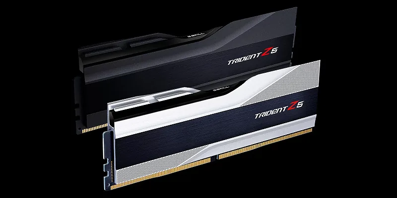 G.Skill Trident Z5 DDR5 — крупный план радиатора