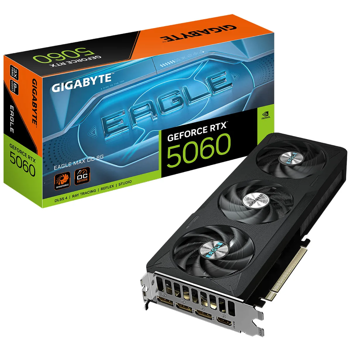 Gigabyte GeForce RTX 5060 EAGLE MAX OC 8G - תמונה 2