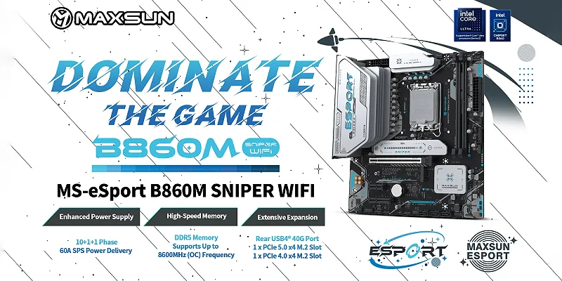 MAXSUN eSport B860M SNIPER WIFI