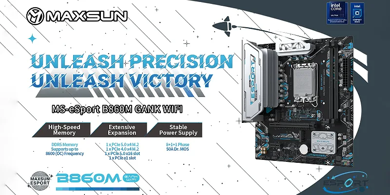 MAXSUN eSport B860M GANK WIFI