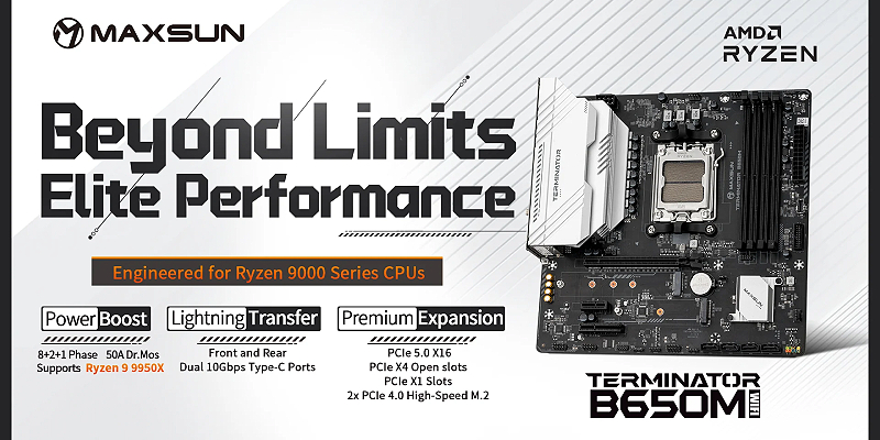 MAXSUN Terminator B650M WIFI6