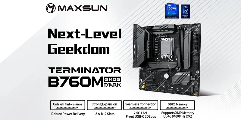 MAXSUN Terminator B760M GKD5 DARK
