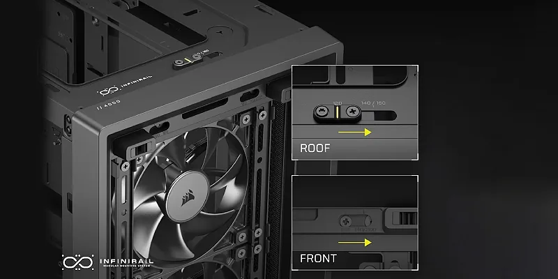 Corsair FRAME 4000D RS - תצוגה כללית