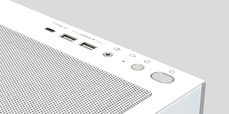 לוח I/O קדמי עם USB‑C, USB 3.0 ואודיו