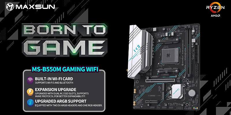 MAXSUN B550M GAMING WIFI