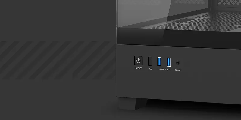 פאנל I/O קדמי עם USB 3.0, אודיו ומתג RGB