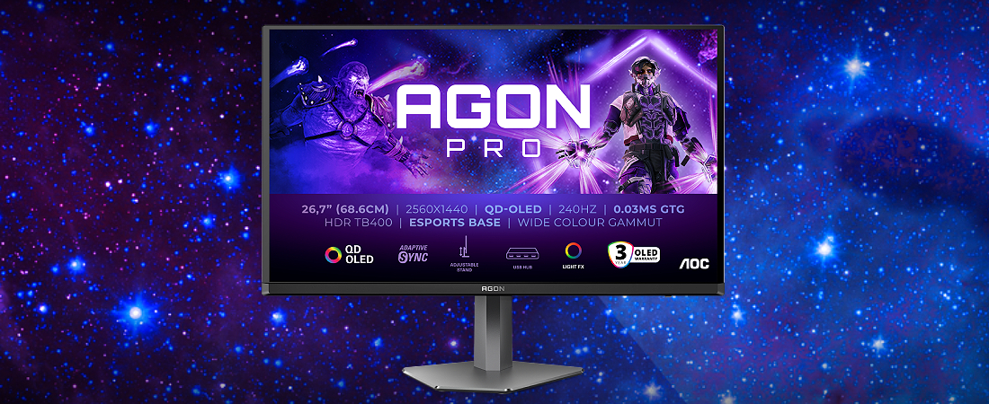 AOC AGON Pro OLED AG276QZD2 main display