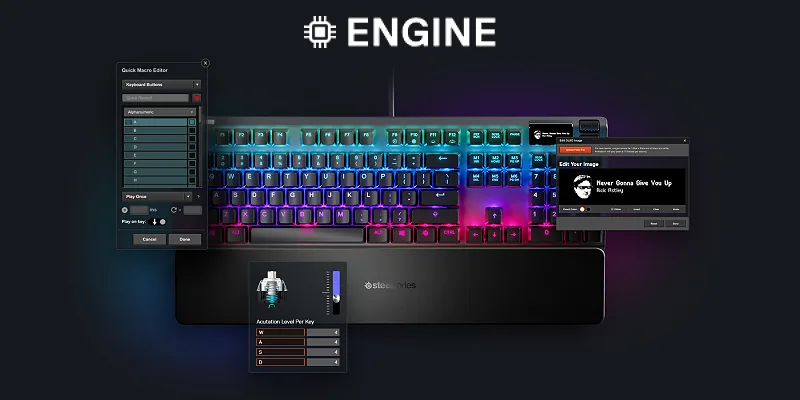 התאמה אישית עם SteelSeries Engine