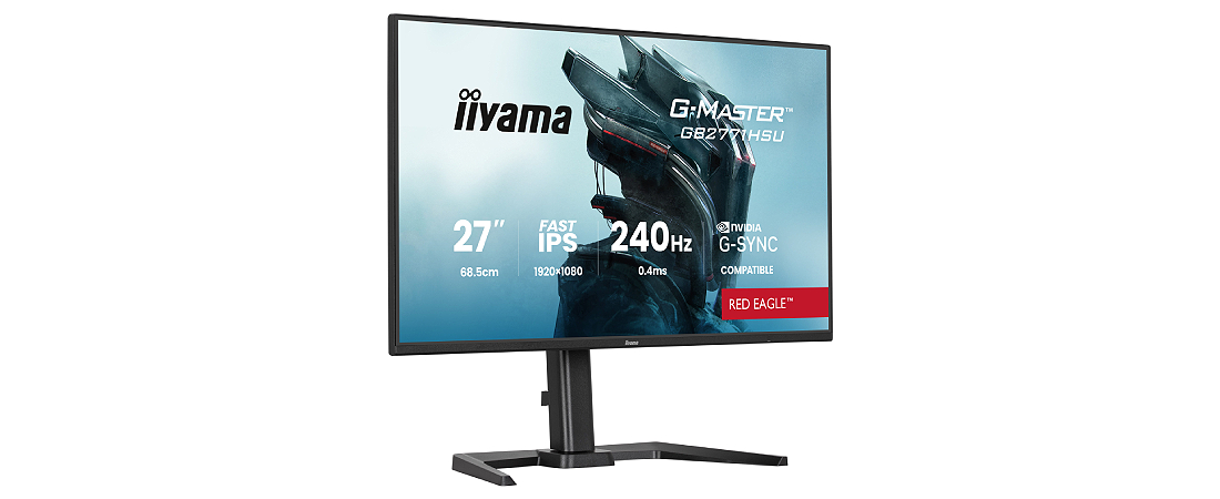 IIYAMA G‑Master GB2771HSU‑B1 monitor - overall view