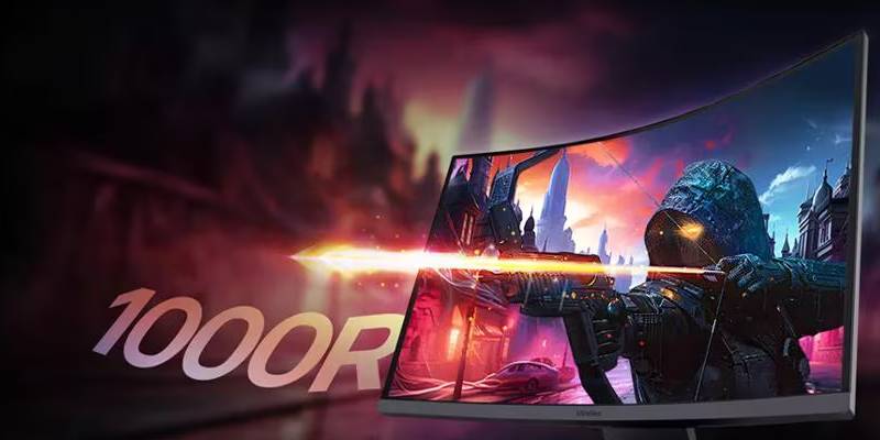 קימור מסך 1000R