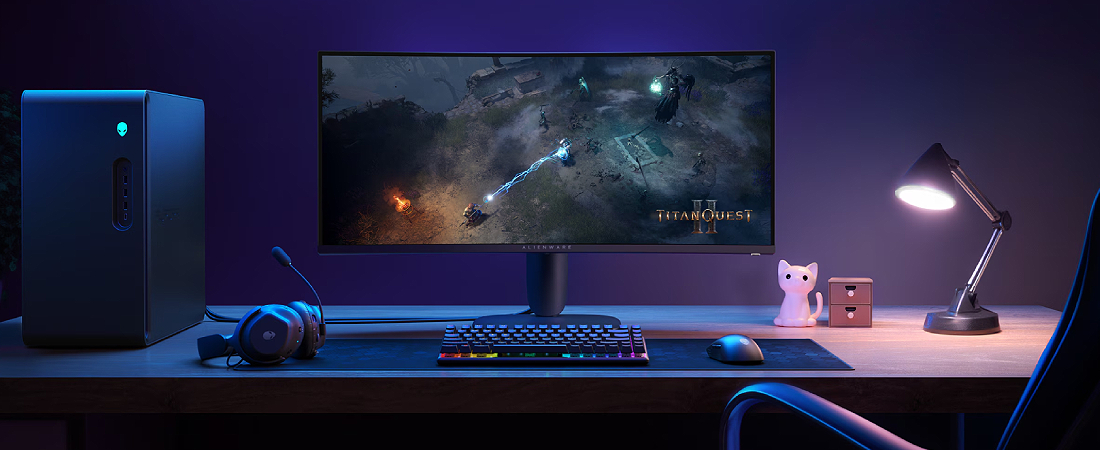 Dell Alienware AW3425DWM ультраширокий монитор