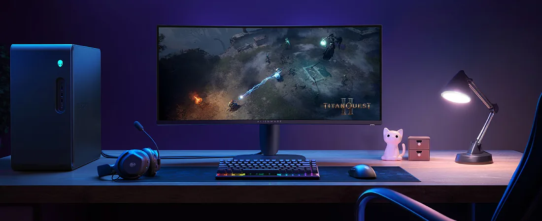 Dell Alienware AW3425DWM מסך אולטרה-רחב