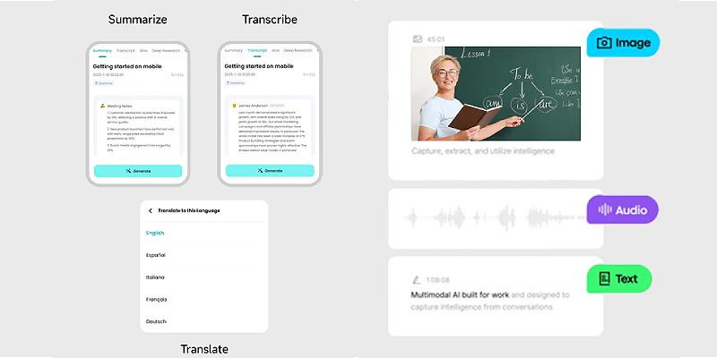 Live translation and transcription