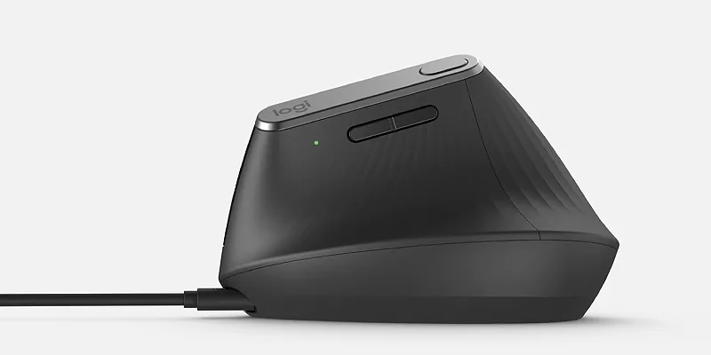 Logitech MX Vertical - Fast USB‑C Charging