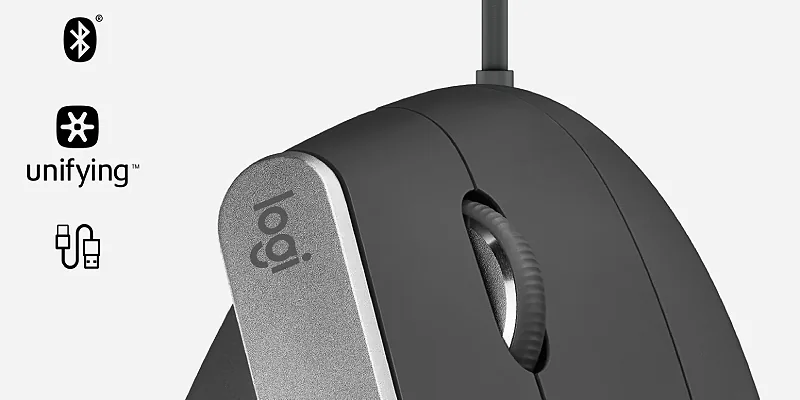 Logitech MX Vertical - Connectivity Options