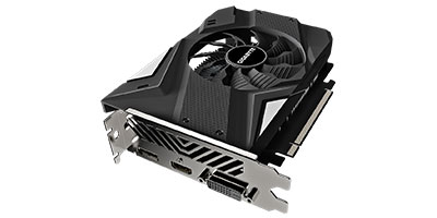 Compact graphics card for easy installation