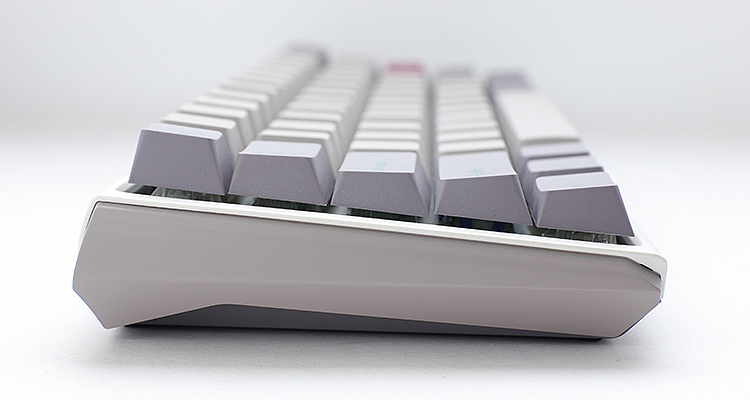 Three angles for the keyboard feet