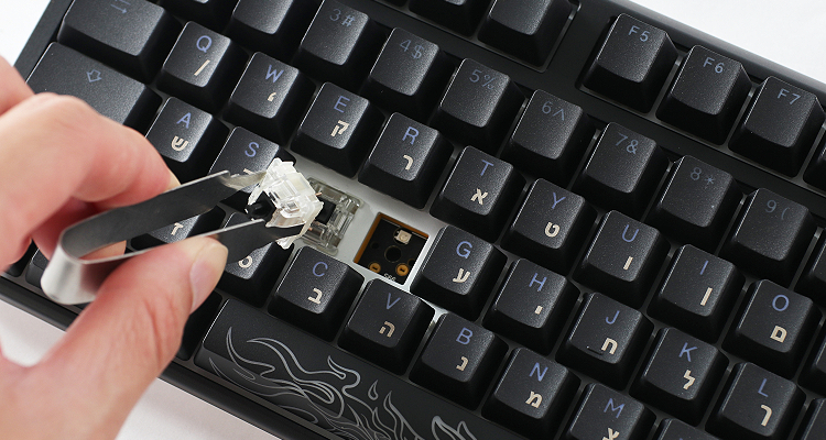 Hot-Swap with Kailh Sockets