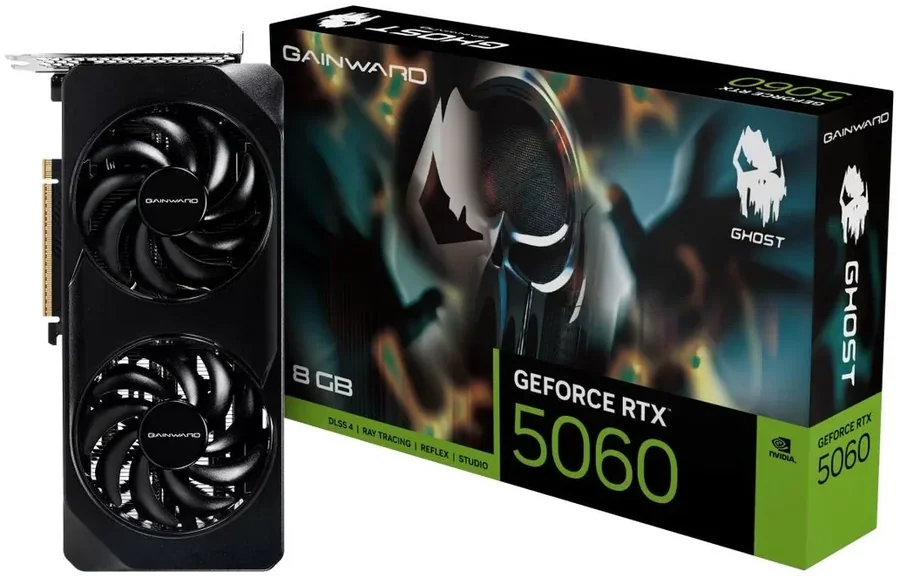 כרטיס מסך Gainward GeForce RTX 5060 Ghost
