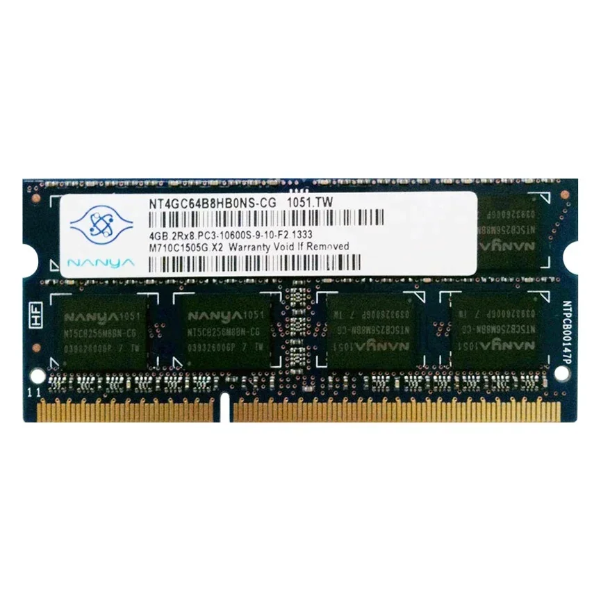 Память SODIMM Nanya 4GB DDR3 1333MHz SO-DIMM