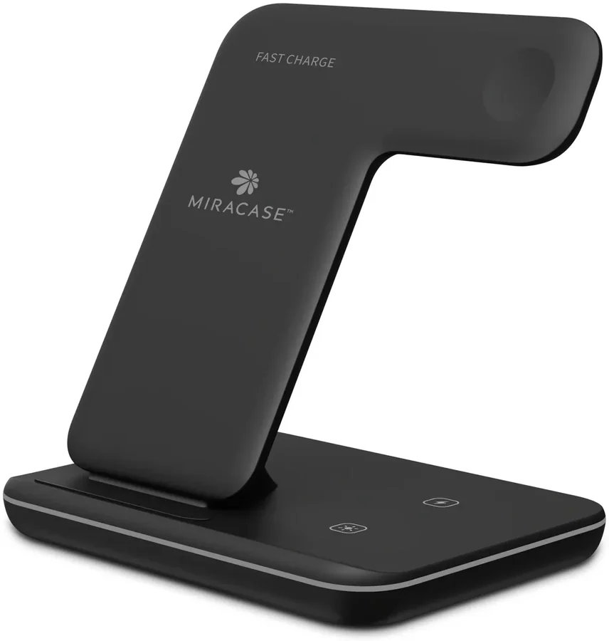 Wireless Charger Miracase MQIW505 15W 3IN1 Black