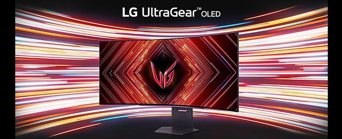 LG UltraGear OLED 45-inch curved monitor