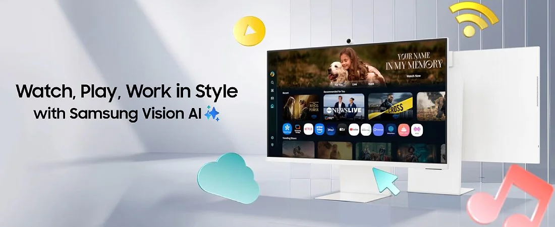 Умный монитор Samsung M8 32 дюйма 4K